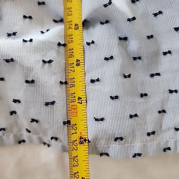 Sim & Sam Strapless Maxi Dress Blue Tiered Ruffle Size M Cotton Peasant NWT - Picture 6 of 8